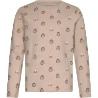 Minymo T-Shirt Ls Aop - Beige - 104