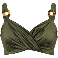 Dorina Guarana Bikini Top - Khaki green - E x 80