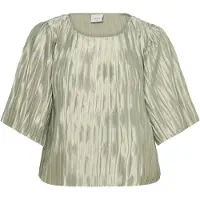 Dante6 -Lelia Plissé Top - Green - 36