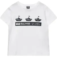 Helly Hansen K Hh Graphic T-Shirt - White - 122