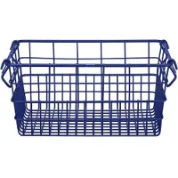 Blomus Storage Basket - 14 X 29 X 21 Cm - Kago - Mazarine Blue - Blue - L 21CM