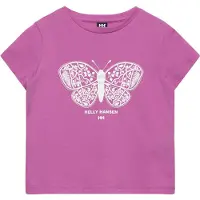 Helly Hansen K Hh Graphic T-Shirt - Pink - 104