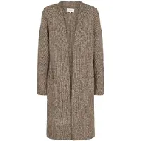 Numph Nuzindi Long Cardigan - Brown - XS