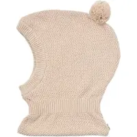 Wheat Knitted Balaclava Pomi - Beige - 6-8Y