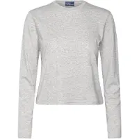 Ralph Lauren Shrunken Fit Jersey Long-Sleeve Tee - Grey - XS