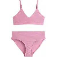 Lindex Bikini Set With Glitter - Pink - 146/152