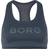 Björn Borg Borg Mid Support Sports Bra - Navy - XS