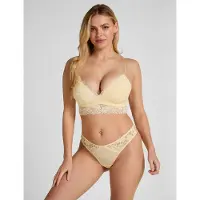 Hunkemoller Stringit 'Andrea' pastellinkeltainen