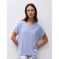 Femilet Nachtmode Loraine Top Ss - Blue - 40