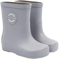 Mikk-Line Wellies Solid - Barefoot - Grey - 35