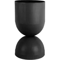 PT Living Plant Pot Tonar Large - Black - H 45CM