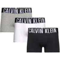 Calvin Klein Underwear Bokserishortsit 'Intense Power' harmaa / musta / valkoinen