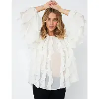 Crãs Ryacras Blouse - Cream - 44