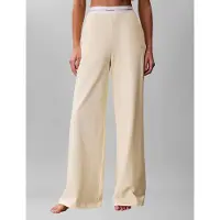 Calvin Klein Logo Jersey Pant - Cream - L