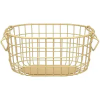 Blomus Storage Basket - 14 X 29 X 21 Cm - Kago - New Wheat - Beige - L 21.5CM