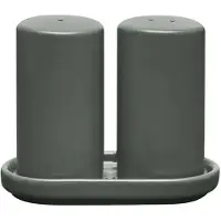 Blomus Salt & Pepper Shaker - Ø 4,5 Cm - Pilar - Agave Green - Green - L 11.2CM