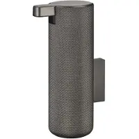 Blomus Wall-Mounted Soap Dispenser - Ø 5,55 Cm, 0,165 L - Modo Rof - Burned Metal - Grey - Ø 5.5CM