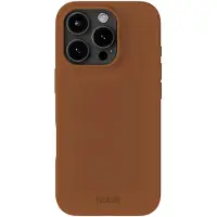 Holdit Silicone Case Iphone 16 Pro - Brown - IPHONE 16PRO