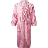 Bongusta Naram Bathrobe - Baby Pink & Ski Patrol - Pink - S/M