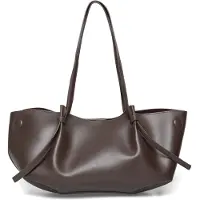Gina Tricot Strap Handle Tote Bag - Brown - ONE SIZE