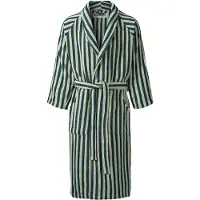 Bongusta Naram Bathrobe - Seafoam & Deep Teal - Green - S/M 122 cm