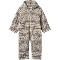 Wheat Fleece Suit Allo - Cream - 68