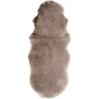 House Nordic Irma - Lambskin Artificial, Mushroom, 60X180 Cm - Brown - 6.5X60X180CM