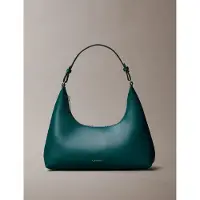 Calvin Klein Foil Logo Conv Shoulder Bag - Green - ONE SIZE
