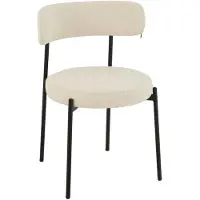 J-Line S/2 Chair Bouc Ply/Poly Whi/Bla - White - H76.5CM