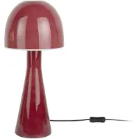 Leitmotiv Table Lamp Bombin - Burgundy - H45CM