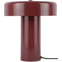 Leitmotiv Table Lamp Riqueza Palo - Burgundy - H26CM
