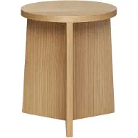 Hubsch Split Stool Natural - Beige - ONE SIZE