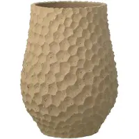 J-Line Flwrpot Dents+Outdoor Tau L - Beige - H48CM