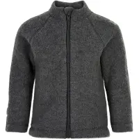 Mikk-Line Wool Baby Jacket - Grey - 62
