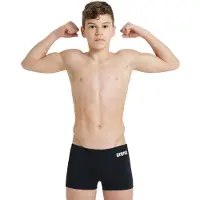 Arena Boy's Team Swim Short Solid - Black - 164