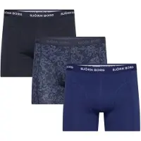 Björn Borg Cotton Stretch Boxer 3P - Navy - XS