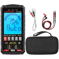 Habotest DIGITAL UNIVERSAL MULTIMETER NCV RMS LIVE TEST LÄMPÖPARI LÄMP. LED TASKUVALAISIN