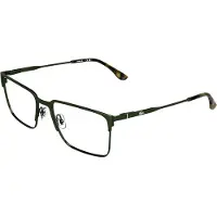 Lacoste L2321 56/18/145 Matte vihreät metalliset silmälasit MIEHILLE L2321