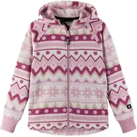 Reima Fleece Hoodie, Northern - Pink - 146