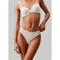 Calvin Klein Thong - White - S