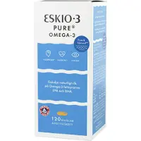 Eskio-3 Pure Omega-3 120 kaps. ravintolisä