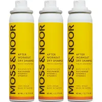 Moss & Noor After Workout Dry Shampoo Fresh Grapefruit 3 pack - 240 ml