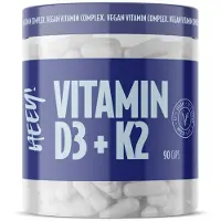 Heey! Vitamin D3/K2 + Superfruits 90 kpl