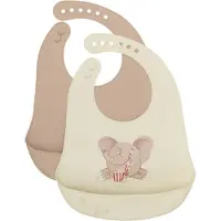 CeLaVi Silicon Bib (2-Pack) - Multi/patterned - ONE SIZE