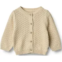 Wheat Knit Cardigan Magnella - Cream - 80