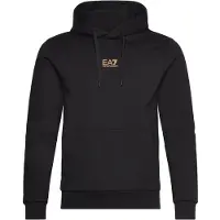 EA7 for man. 8NPM32_PJVRZ Cotton hoodie Core Identity black (XS), Casual, Long sleeve