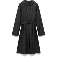 Rains A-Line Longer W Jacket W3 - Black - XL