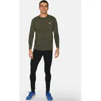 Zebdia Men L/S Baselayer - Khaki green - S