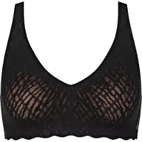 Sloggi Zero Feel Bliss Soft Bra - Black - S PLUS