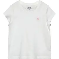 Ralph Lauren 30/1 Jersey-Ss Cn Tee-Tp-Knt - White - 117-123